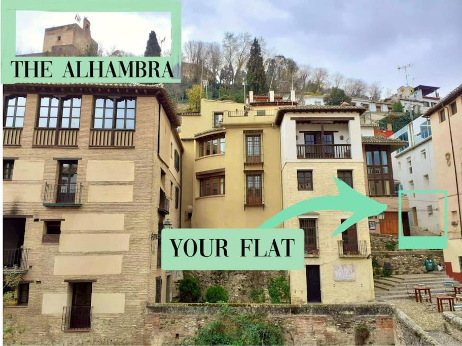 Cosy Apartment / Literally At The Foot Of Alhambra Granada Exterior foto